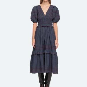 Sea Mable Midi Dress